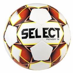 М"яч футбольний Select Pioneer TB №5, біло-жовтогарячий, код: 5703543277605