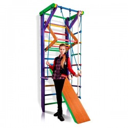 Шведська стінка PLAYBABY (Карусель), код: SB-KA3-240 Шведська стінка PLAYBABY (Карусель), код: SB-KA3-240