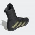 Взуття для боксу (боксерки) Adidas Box Hog 4, розмір 40.5 UK 8, чорно-золоте, код: 15539-1061