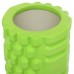 Ролер масажний циліндр (ролик мфр) FitGo Grid Bubble Roller, 300x100 мм, салатовий, код: FI-3531_LG