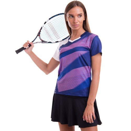 Форма для великого тенісу жіноча Lingo S, зріст 145-150, фіолетовий, код: LD-1841B_SV