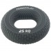 Еспандер кистьовий силіконовий PowerPlay Hand Grip Large 25 кг, сірий, код: PP_4333_Grey_25kg