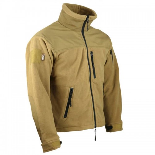 Фліс тактичний KOMBAT UK Defender Tactical Fleece XXL, койот, код: kb-dtf-coy-xxl