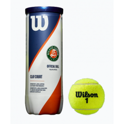М"ячі для тенісу Wilson Roland Carros Clay CT 3 Ball, код: 887768887674 М"ячі для тенісу Wilson Roland Carros Clay CT 3 Ball, код: 887768887674