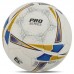 М"яч футбольний Soccermax №5 PU, білий-синій-золотий, код: FB-9492-S52