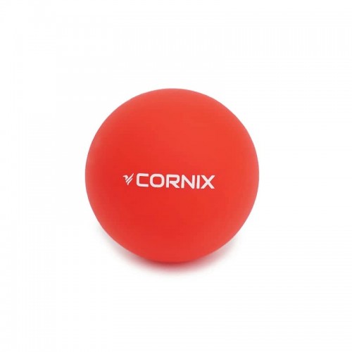 Масажний м"яч Cornix Lacrosse Ball 63 мм, червоний, код: XR-0117