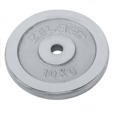 Диски хромовані Zelart d-30мм, 10кг, код: TA-7786-10-S52