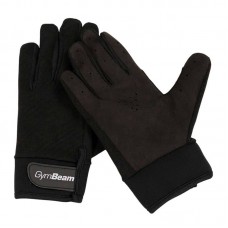 Рукавички для фітнесу GymBeam Full Finger Fitness Gloves L Black, код: 8586024620322