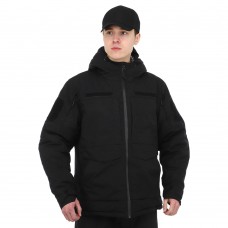 Куртка утеплена тактична Military Rangers XL, чорний, код: ZK-M306_XLBK