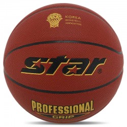 М"яч баскетбольний Star Professional Grip №7, червоний, код: BB3167C-S52 М"яч баскетбольний Star Professional Grip №7, червоний, код: BB3167C-S52