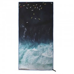 Рушник для пляжу Beach Towel Ocean 1600х800 мм, темно-синій, код: T-OST_DBL