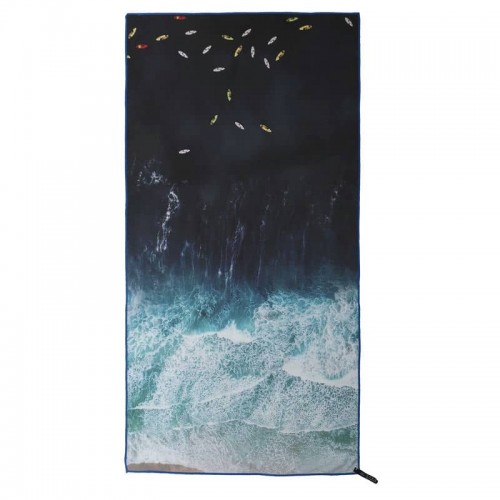 Рушник для пляжу Beach Towel Ocean 1600х800 мм, темно-синій, код: T-OST_DBL