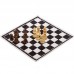 Шахматные фигуры деревянные с полотном из PVC ChessTour, код: 202P
