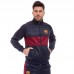 Костюм спортивний чоловічий Lidong Barcelona 2XL (50-52), синій-бордовий, код: LD-6130-BS3_2XLBLR