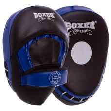 Лапа Вигнута Boxer чорний-синій, код: 2013-01_BL