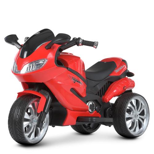 Дитячий електромотоцикл Bambi Racer червоний, код: M 4204EBLR-3