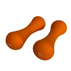 Неопренові фітнес гантелі WCG 2х3 кг, помаранчевий, код: W-120-3x2-IF Неопренові фітнес гантелі WCG 2х3 кг, помаранчевий, код: W-120-3x2-IF