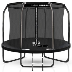 Батут Thunder Inside Elite з внутрішньою сіткою 14 футів 427 см, чорний, код: Inside-Elite-14FT-BLACK-IN