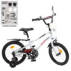 Велосипед дитячий Profi Kids Urban d=18, білий (мат), код: Y18251-MP