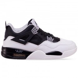 Кросівки для баскетболу Jdan Air розмір 40 (25см), чорний-білий, код: A068-5_40BKW