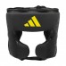 Шолом боксерський Adidas X Anderson Silva 50 L, чорний-жовтий, код: 15559-1079