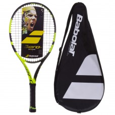 Ракетка для великого юніорського тенісу Babolat Pure Aero Junior 25 жовтий, код: BB140226-142-S52