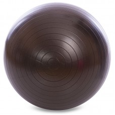 Мяч для фитнесса FitGo 650 мм черный, код: FI-1980-65_BK