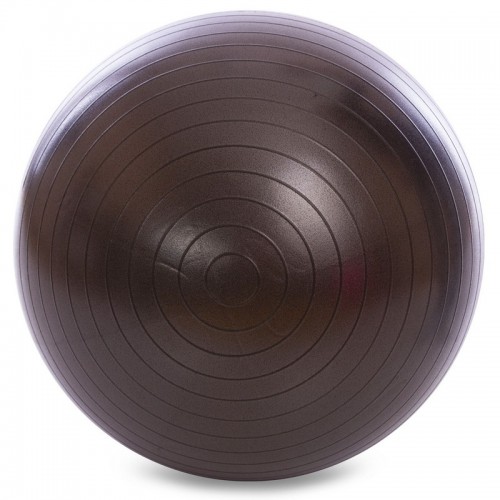 М"яч для фітнесу FitGo 650 мм чорний, код: FI-1980-65_BK