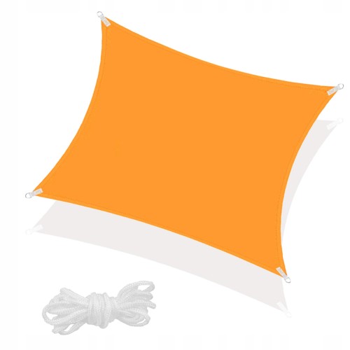 Тент-парус тіньовий для дому, саду та туризму Springos Orange, код: SN1027