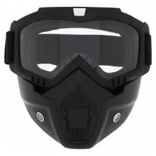 Захисна маска-трансформер Tactical колір, чорний прозорі лінзи, код: M-8584-S52