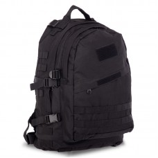 Рюкзак тактический трехдневный Tactical 30л, черный, код: ZK-5501_BK