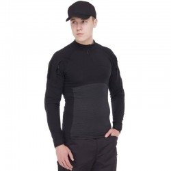 Сорочка тактична Tactical 2XL (52-54), чорний, код: TY-7492_2XLBK