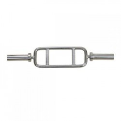 Гриф для трицепса InterAtletika ø50 мм (без замків), 86 см, код: C3-22-M-IA Гриф для трицепса InterAtletika ø50 мм (без замків), 86 см, код: C3-22-M-IA