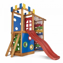 Дитячий ігровий комплекс для будинку PLAYBABY Babyland 2300х750х2100 мм, код: Babyland-16