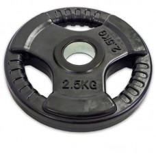 Диск прогумований Record з потрійним хватом і металевою втулкою 2,5 кг (d-52мм), код: TA-8122-2_5-S52