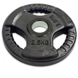 Диск прогумований Record з потрійним хватом і металевою втулкою 2,5 кг (d-52мм), код: TA-8122-2_5-S52 Диск прогумований Record з потрійним хватом і металевою втулкою 2,5 кг (d-52мм), код: TA-8122-2_5-S52