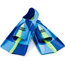 Ласти Aqua Speed Training Fins, розмір 39-40, синій-блакитний-жовтий, код: 5908217679437