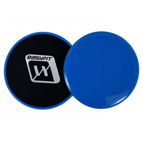 Диски для глайдингу EasyFit сині (пара), код: EF-1425-BE-EF Диски для глайдингу EasyFit сині (пара), код: EF-1425-BE-EF