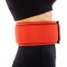 Пояс атлетичний текстильний Valeo спинка-10,5см, розмір M, червоний, код: TA-1148_MR