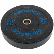 Бамперні диски із структурної гуми Record Bumper Plates 51мм, 20кг, чорний-синій, код: TA-4782-20 Бамперні диски із структурної гуми Record Bumper Plates 51мм, 20кг, чорний-синій, код: TA-4782-20