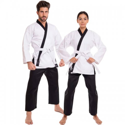 Кімоно доросле для джиу-джитсу Docando Ballonstar, розмір 2 (зріст 150), біло-чорний, код: DCS_2WBK Кімоно доросле для джиу-джитсу Docando Ballonstar, розмір 2 (зріст 150), біло-чорний, код: DCS_2WBK