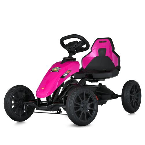 Дитячий педальний карт Bambi M 5779E-8 рожевий, код: 6903317633296