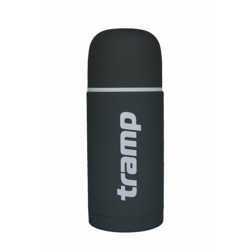 Термос Tramp Soft Touch 0,75 л, сірий, код: TRC-108-grey