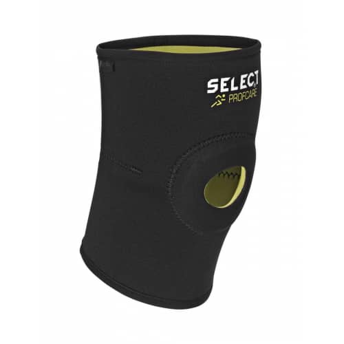 Наколінник з отвором Select 6201 Open patella knee support XS, чорний, код: 5703543561063