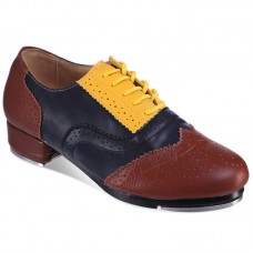 Туфлі для степу та чечітки Zelart розмір 42, коричневий, код: DN-3671_42BR