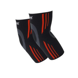 Налокітники спортивні Power System Elbow Support Evo Black/Orange L, код: PS-6020_L_Black-Orange