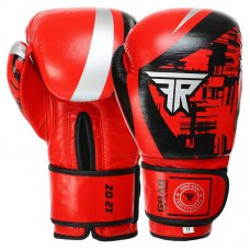 Боксерські рукавиці Fistrage Furious 12 унцій, червоний-чорний, код: VL-4477_12 Боксерські рукавиці Fistrage Furious 12 унцій, червоний-чорний, код: VL-4477_12