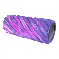 Масажний валик Хвилі SNS XW7-33-KM, 33 см хвилясто-фіолетовий, код: 11027-SNS