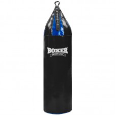 Мішок боксерський Boxer 950х260 мм, 16 кг, чорний-синій, код: 1006-01_BKBL