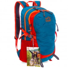 Рюкзак спортивний Camping Color Life бірюза-оранжевий, код: TY-5293_TOR